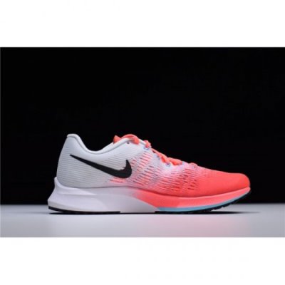 Nike Bayan Air Zoom Elite 9 Hot Siyah / Turuncu Koşu Ayakkabısı Türkiye - 70BRK4KG